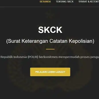 Simak! Berikut Cara Membuat SKCK Online Untuk Daftar CPNS 2019 