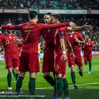 Hasil Kualifikasi Euro 2020 Portugal Vs Lithuania, Ronaldo Hattrick!