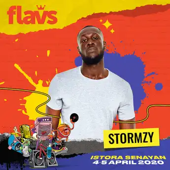 Stormzy, Rapper asal Inggris dipastikan tampil di FLAVS, April 2020