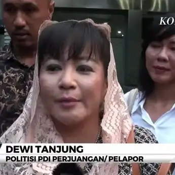 Geram, Dilempari Botol dan Dicacian Dewi Tanjung Laporkan Pendukung Anies Ke Mapolda Metro Jaya