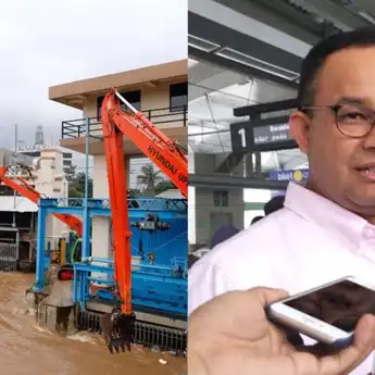 4 Kali Banjir Dalam Dua Bulan Terakhir, Anies : Ya Waspada Saja