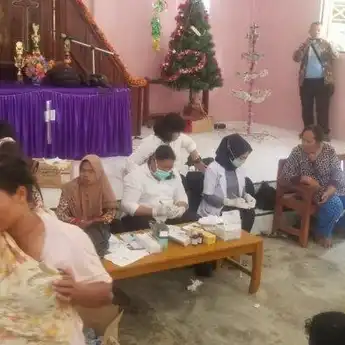 Makanan Olahan Daging Babi, 83 Jemaat Gereja di Langkat Keracunan