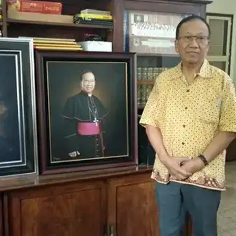 Cegah Penyebaran Corona, Umat Kristiani di Sumsel Rayakan Paskah Secara Live Streaming