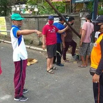 Perketat Pintu Masuk Wilayah, 12 Gang Masuk Desa di Bali Ditutup