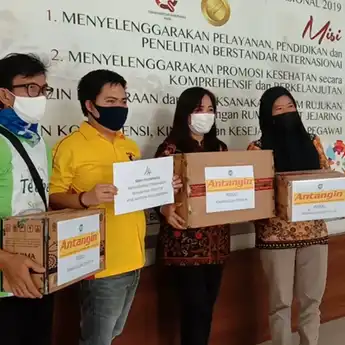 Deltomed Berbagi Produk Perkuat Imun bagu Tenaga Medis untuk Perangi Corona