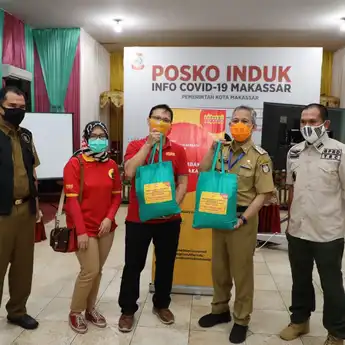 Kabar Baik, Posko Induk Makassar Kembali Dibanjiri Paket Bantuan