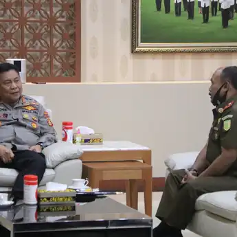 Kapolda Bali Irjen Pol Dr. Petrus Reinhard Golose, Audiensi Dengan Kajati Bali