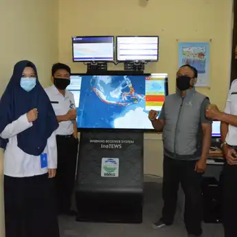 Untuk Informasi Gempa dan Tsunami, BMKG Pasang WRS Baru di 12 Titik di Bali