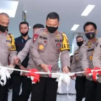 Peresmian Toko PDK Mart di RS Bhayangkara Palembang, Ada Lab Untuk Test Swab Mandiri