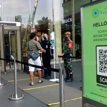 Pantauan di Mall Kota Kasablanka Dalam Adaptasi Kebiasaan Baru