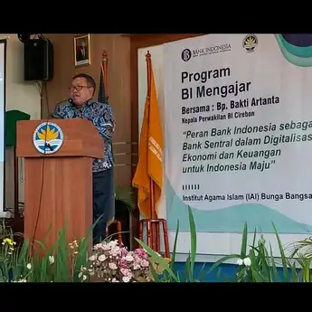 Wujud Peduli Dunia Pendidikan, Bank Indonesia Cirebon Gelar BI Mengajar