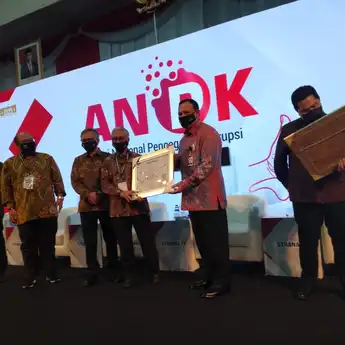 KPK Berikan Penghargaan Kepada SKK Migas Atas Upaya Pencegahan Korupsi