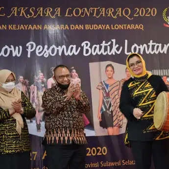Dekranasda Sulsel Dukung Upaya DPK Lestarikan Aksara Lontara