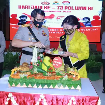Polda DIY Rayakan Hari Jadi Polwan yang Ke-72 secara Virtual