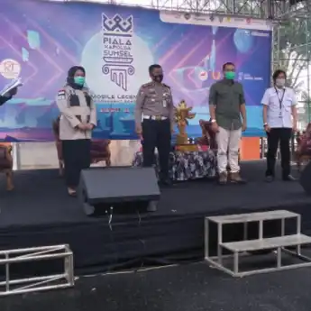 Kompetisi E-Sports Piala Kapolda Sumatera Selatan Resmi Digelar