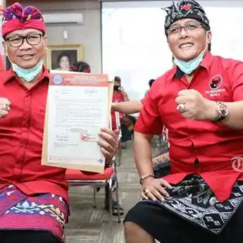 Maju Pilkada Badung 2020, Bupati Badung dan Wakilnya Ajukan Izin Cuti