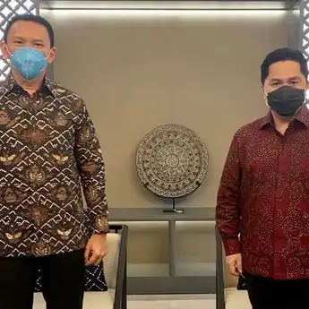 Usai Bertemu dengan Erick Thohir, Ahok: Kami Tidak Bisa Diadu Domba