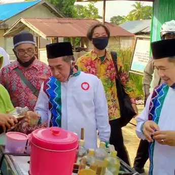 Ibnu - Arifin Respon Positif Aspirasi Warga Kawasan Sungai Lulut