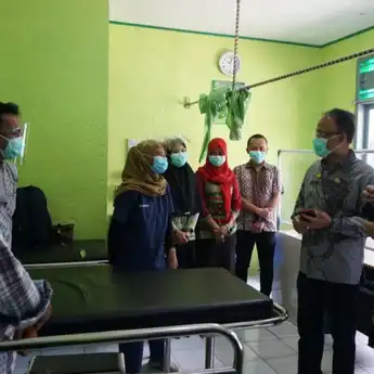 Tim Taskforce Kemenkes Pantau Penanganan Covid-19 di Puskesmas Selayar