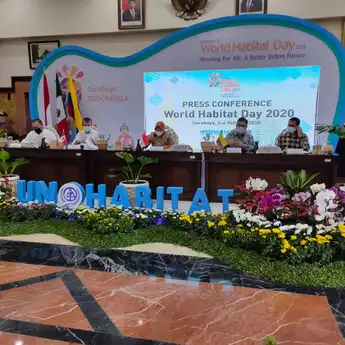 Peringatan Hari Habitat Dunia di Surabaya, Mencari Solusi Permukiman di Tengah Pandemi