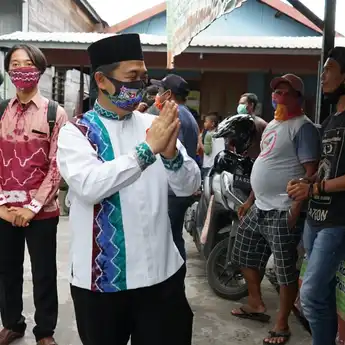 Kunjungi Warga Komplek Ar-Rahim, Ibnu-Arifin Apresiasi Kepedulian Warga Terhadap Lansia