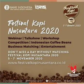 Bank Indonesia Kembali Gelar Festival Kopi Nusantara (FKN) 2020 Secara Virtual