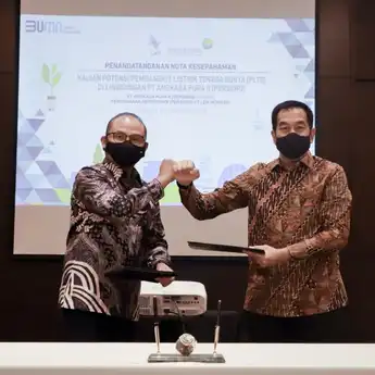 LEN - AP2 Kerjasama Potensi Pemanfaatan PLTS Di Bandara PT Angkasa Pura II