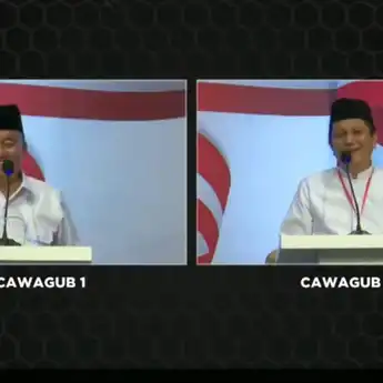 Tak Kaku dan Santai, Debat Terbuka Cawagub Kalsel Berjalan Lancar