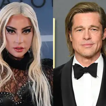 Wow! Lady Gaga Bakal Adu Akting dengan Brad Pitt di Film Bullet Train