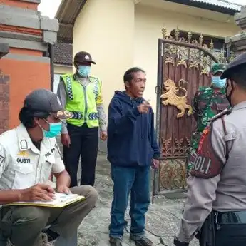 Sepekan, 1.056 Warga Bangli Terjaring Operasi Protokol Kesehatan
