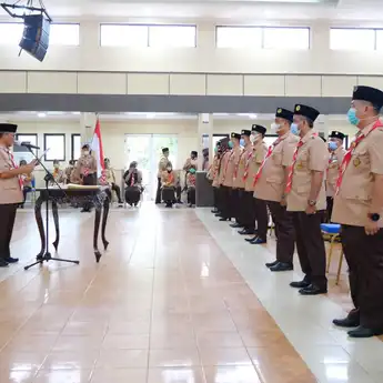 Lantik Pengurus Mabiran Muba, Ini Pesan Ketua Kwarcab Pramuka Muba