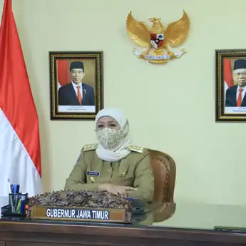 Ucapkan Selamat Pada Kapolri Baru, Gubernur Jatim Khofifah : Semoga Polri Mampu Wujudkan Institusi Presisi