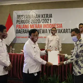 Musyawarah Kerja Palang Merah Indonesia D.I. Yogyakarta Tahun 2020/2021