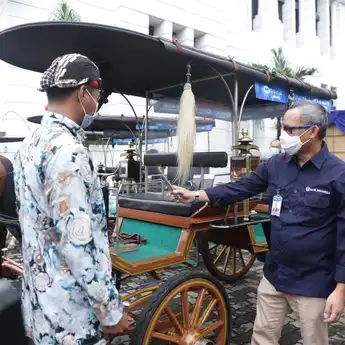 Komunitas Andong Malioboro Turut Sukseskan Program 12 Juta Merchant QRIS 2021