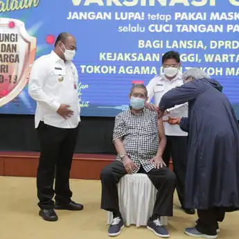 Vaksinasi Massal Tahap II Dimulai, Banjarmasin Dapat Jatah Terbanyak