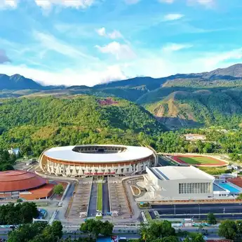 Jokowi Pamer Kompleks Stadion Olahraga di Papua, Nitizen: Impressive