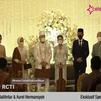 Public Figure Hingga Politikus Ramai-Ramai Sindir Presiden Jokowi Lantaran Hadiri Pernikahan Atta-Aurel