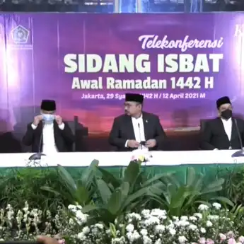 Sidang Isbat: 1 Ramadan 1442 Hijriah Jatuh pada 13 April 2021