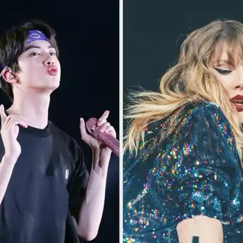 Jin BTS Jadi Penyanyi Paling Ditunggu untuk Kolaborasi Bersama Taylor Swift