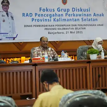 Kasusnya Masih Tinggi, Kalsel Susun Strategi Penurunan Perkawinan Anak