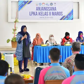 Warga Binaan LPKA Kelas II Maros Butuh Penguatan Akhlak
