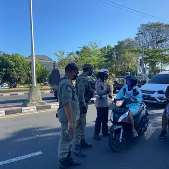 PPKM Darurat, Tim Yustisi Denpasar Temukan 14 Pelanggar Prokes