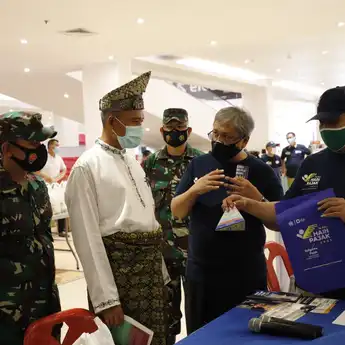 Wawako Pekanbaru Ayat Cahyadi Apresiasi Donor Darah DJP Riau
