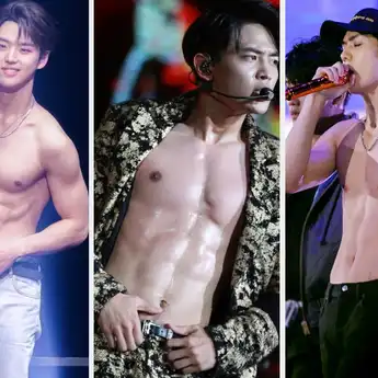 17 Idol K-Pop Pria dengan 'Roti Sobek' Terbaik Versi Penggamar, Siapa yang Pertama?