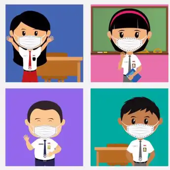 93 Persen Sekolah di Indonesia Sudah Menerapkan Protokol Kesehatan