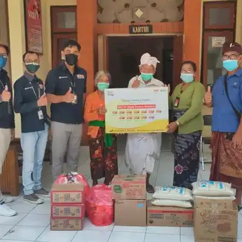Rangkai Semangat, Sebarkan Kebaikan, Sonora Bali Berbagi kepada 3 Yayasan