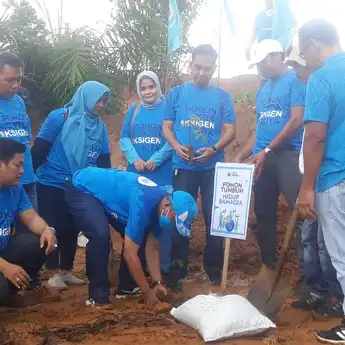 Kurangi Dampak Perubahan Iklim, Gelora Kalsel Tanam 1.000 Pohon