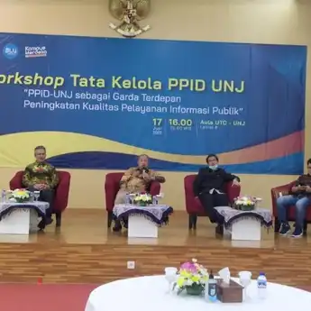 Rektor UNJ: Keterbukaan Informasi Publik Bagian Penting Penyelenggaran Pelayanan Publik!