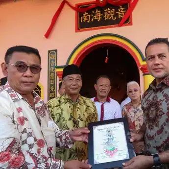 Wakil Gubernur Sumut, Resmikan Vihara Nan Hai Guan Yin di Deliserdang