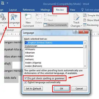 5 Cara Menghilangkan Garis Merah di Word yang Mengganggu Tampilan Word